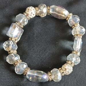 Elegant Crystal Beaded Bracelet